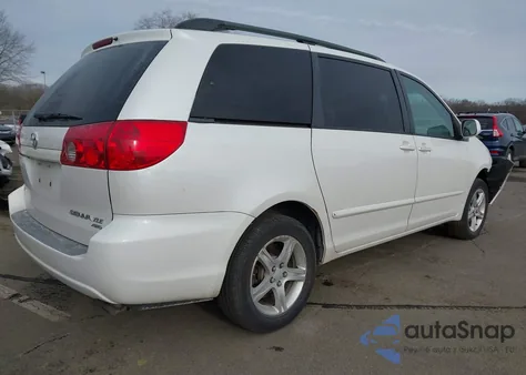 2006 Toyota Sienna Xle из США, поврежденный, VIN 5TDBA22C66S073291